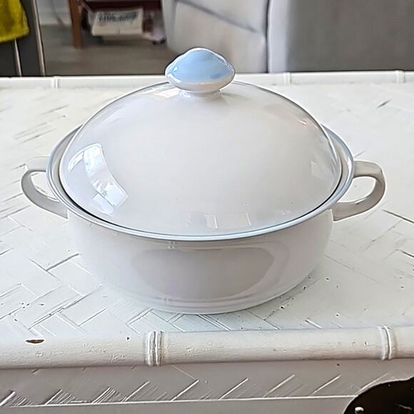 Fasino Vintage Japan Stoneware Casserole Serving Dish with Lid Floral 11" x 7" - Picture 3 of 10